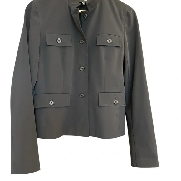 Teenflo size 8 EUC Black Blazer Structured Suit Jacket - Picture 3 of 13